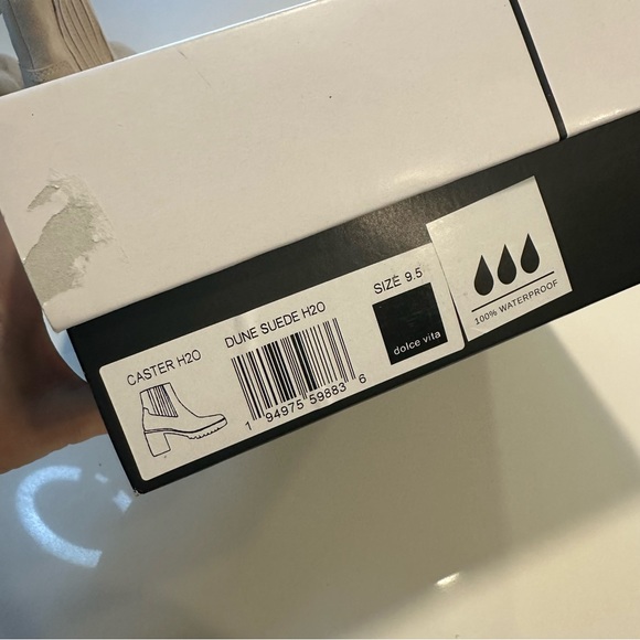 Dolce Vita Caster Dune Suede Waterproof Booties - Picture 12 of 12